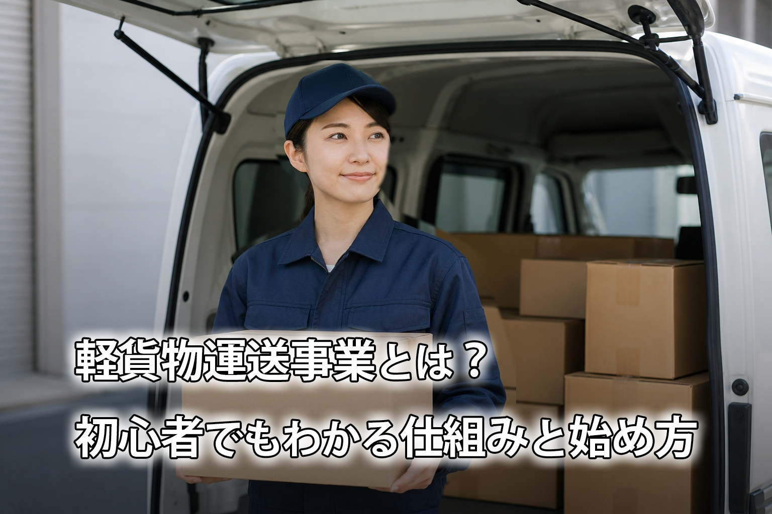 軽貨物運送の始め方を解説